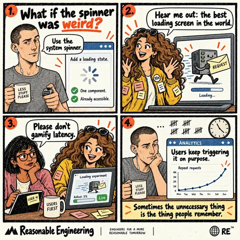 What if the spinner was weird? comic
