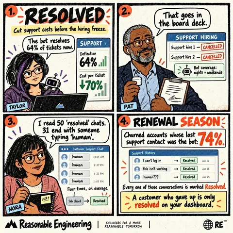 Resolved comic