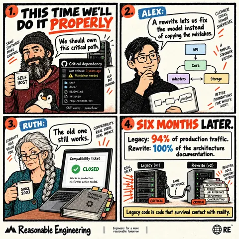 This time we’ll do it properly comic