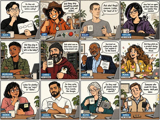 What should we look for in the next hire?