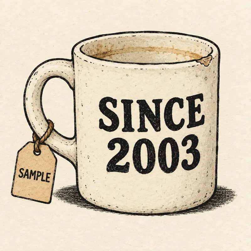 SINCE 2003 mug